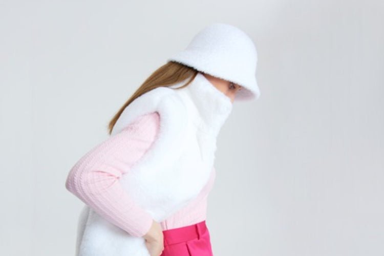 Cellty Golf Soft Fur Golf Bucket Hat - Erthe Golf