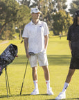 Yorf Golf Paisley Shorts White - Erthe Golf
