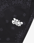 Yorf Golf Paisley Shorts Black - Erthe Golf