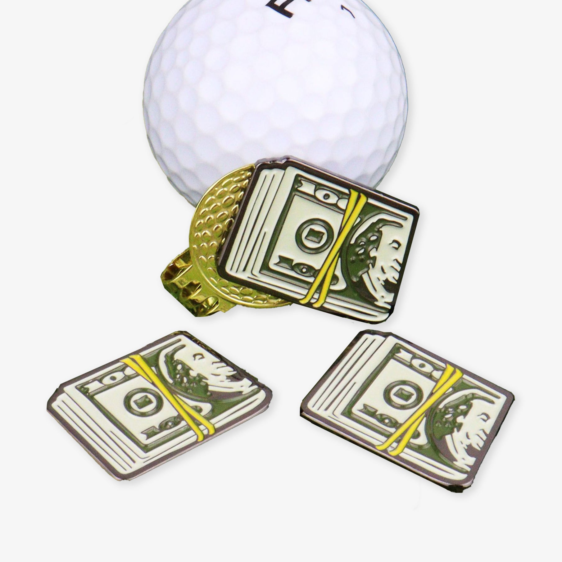 Dollar Bill Golf Marker - Erthe Golf