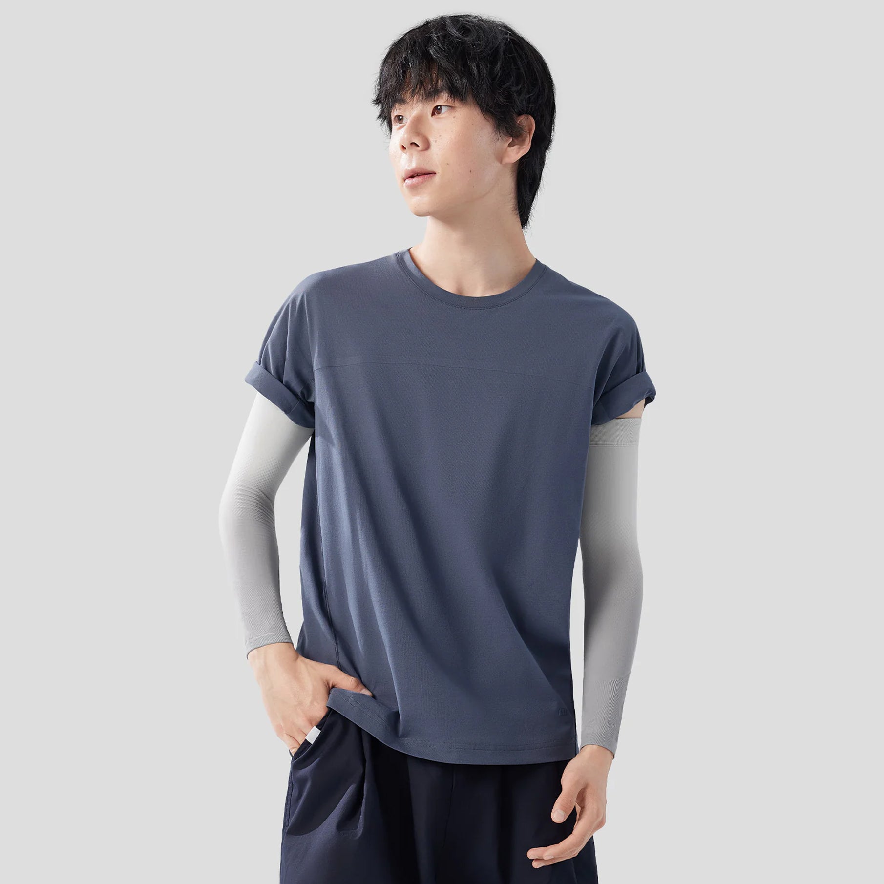 Beneunder Sporty Arm Sleeves UPF50+ - Grey - Erthe Golf