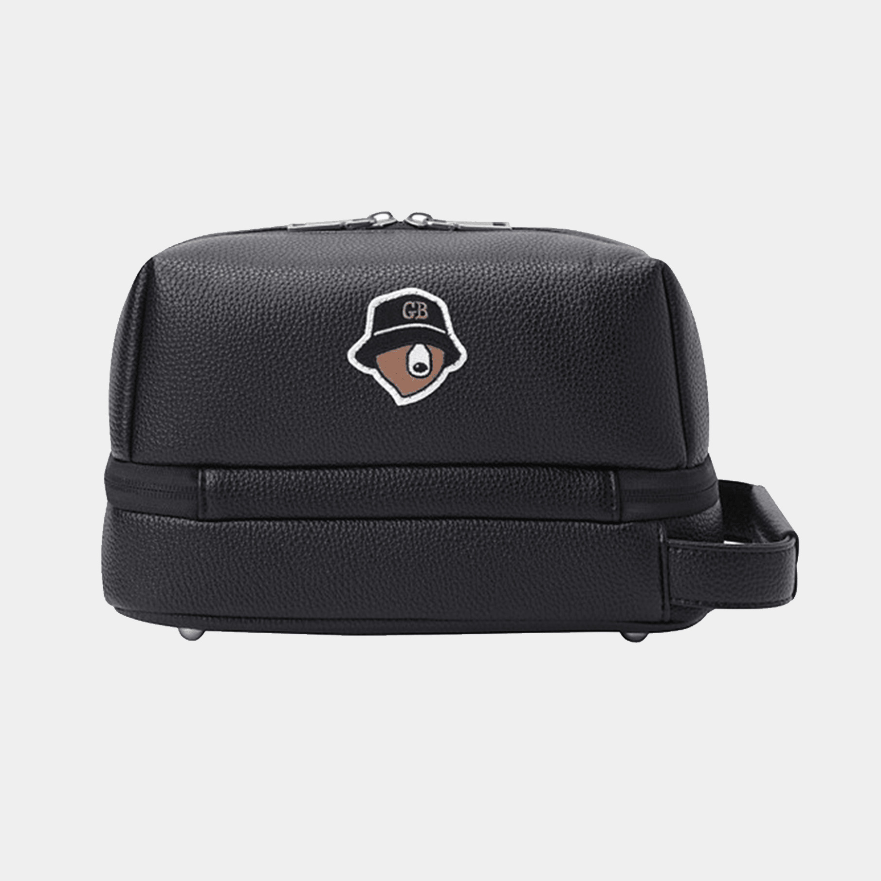 Golden Bear Color Block Multi Pouch - Black | Erthe Golf