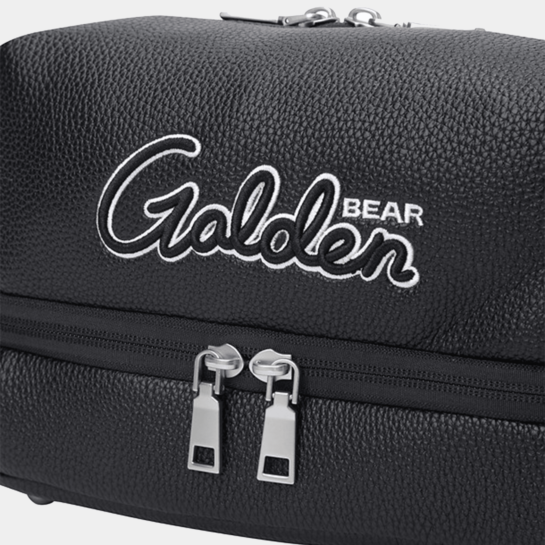 Golden Bear Color Block Multi Pouch - Black | Erthe Golf