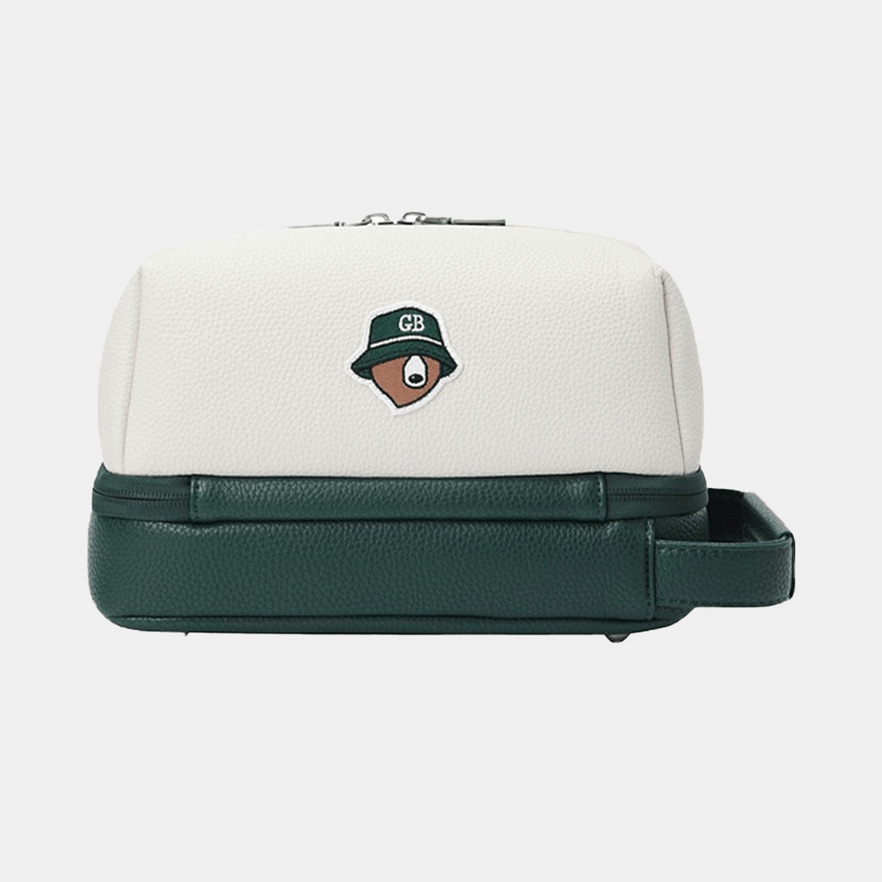 Golden Bear Color Block Multi Pouch - Ivory | Erthe Golf