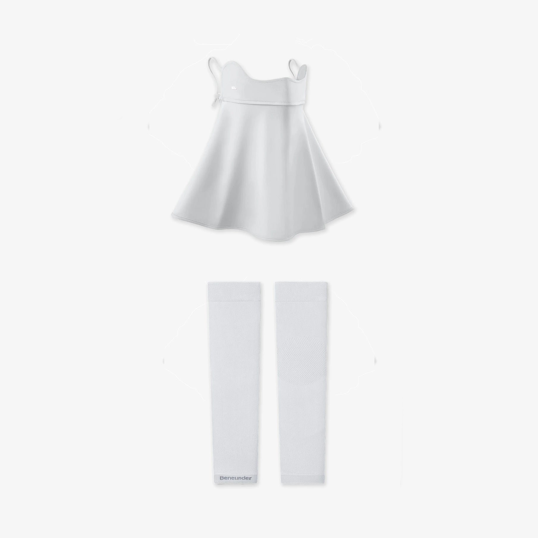 Beneunder Sun Proof Starter Kit - Neck Mask Set Grey - Erthe Golf