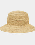 Raffia Bucket Hat - Beige - Erthe Golf