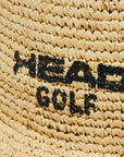 Raffia Bucket Hat - Beige - Erthe Golf