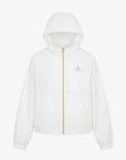 Women's Hooded Jumper - Off White - Erthe Golf