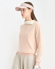 Lanvin Blanc Women's Turtle Neck Top - Pink - Erthe Golf