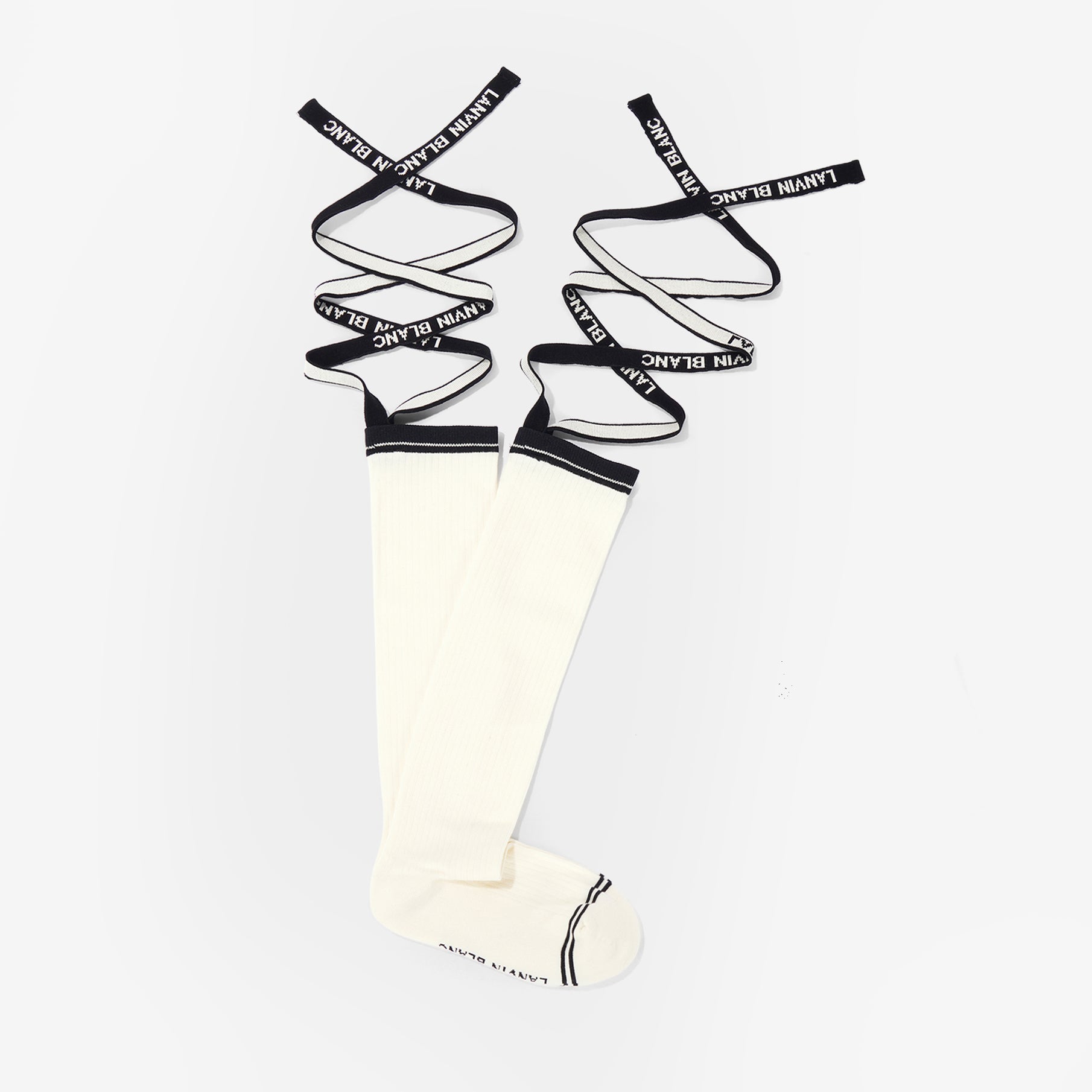 Lanvin Blanc Women's Socks - Ivory - Erthe Golf