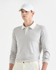 Lanvin Blanc Men's Polo - Light Grey - Erthe Golf