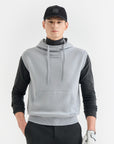 Lanvin Blanc Men's Hoodie Vest - Cool Grey - Erthe Golf