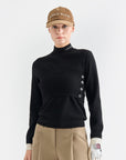 Lanvin Blanc Women's Sweater - Black - Erthe Golf