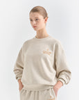Lanvin Blanc Women's Sweatshirt - Oatmeal - Erthe Golf