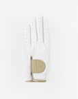 Lanvin Blanc Leather Left - Hand Glove - Off White - Erthe Golf