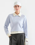 Lanvin Blanc Women's Sweater - Ice Blue - Erthe Golf