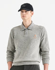 Lanvin Blanc Men's Sweater - Grey - Erthe Golf