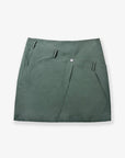 Loveland Diagonal Belt Golf Skort-Green