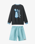 Keypote Men Pullover Shorts Set - Blue - Erthe Golf