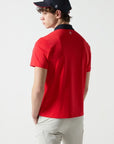 Munsingwear Men's Polo - Red - Erthe Golf