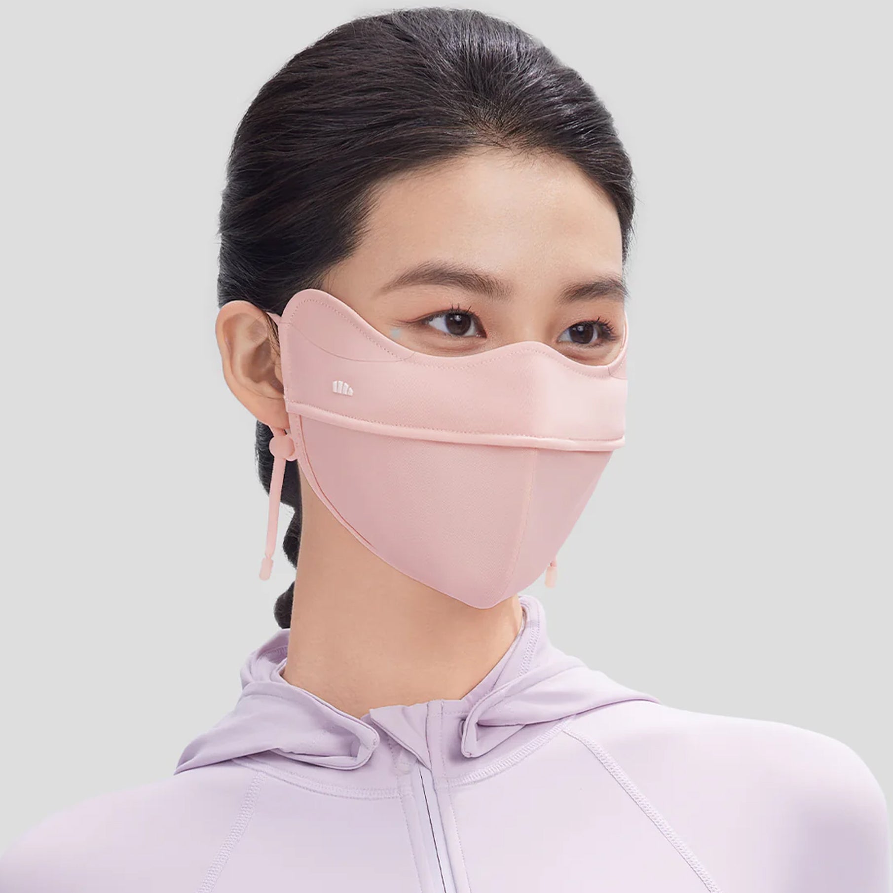 Beneunder Women's Sun Protection Mask UPF50+ - Pink - Erthe Golf