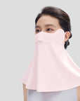 Beneunder Balle Women's Sun Protection Mask - Pink - Erthe Golf