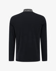Men's Logo High-Neck Shirt - Black