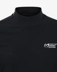 Men's Logo High-Neck Shirt - Black