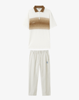 Keypote Men Polo Pants Set - White - Erthe Golf