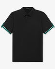 Head Golf Men's Roll Sleeve Polo - Black - Erthe Golf