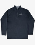 Men's Onyx Quarter Zip - Black - Erthe Golf