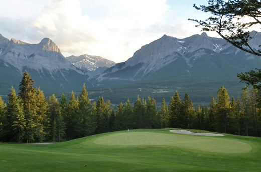 View of a golf course