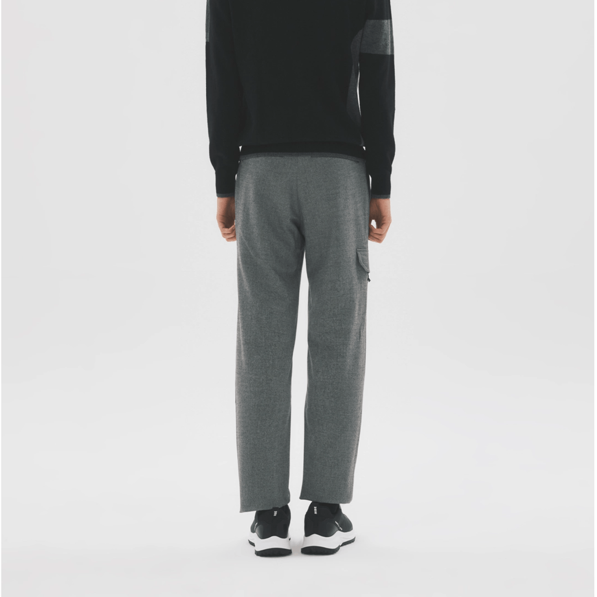 Master Bunny Edition Men's Straight Pants - Grey - Erthe Golf