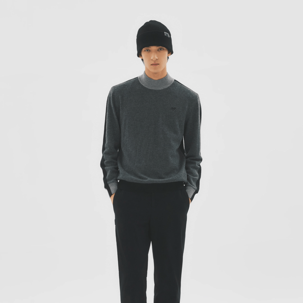 Master Bunny Edition Men's Beanie - Black - Erthe Golf