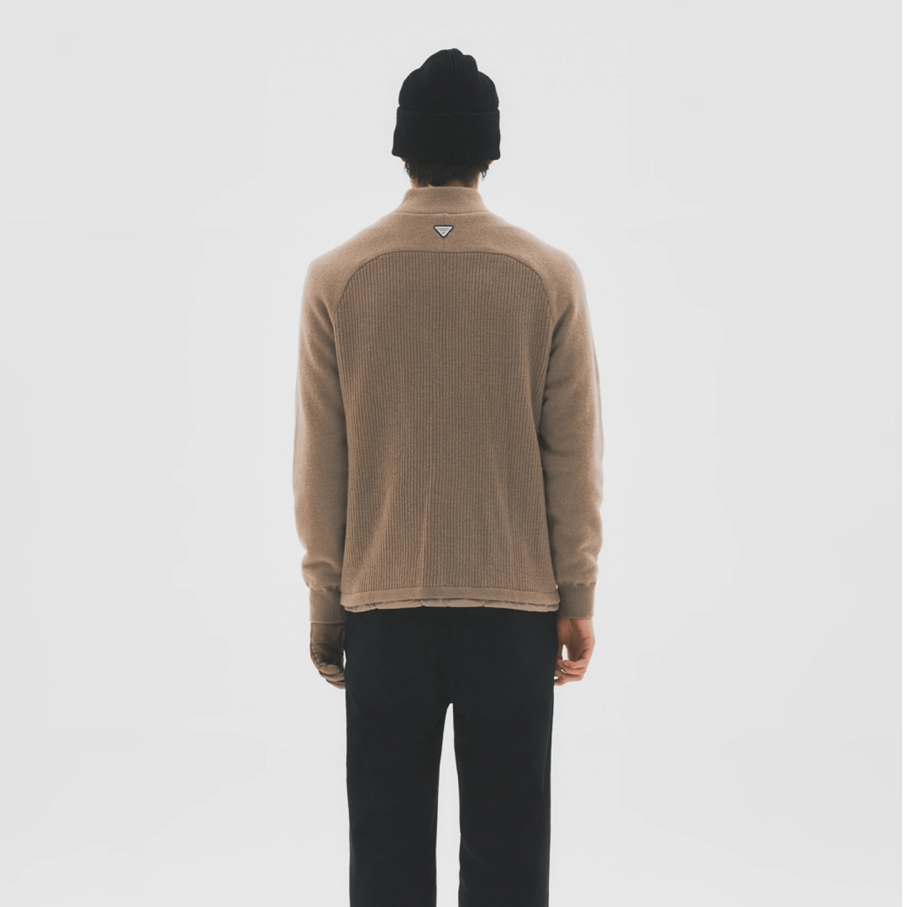 Master Bunny Edition Men&#39;s Cardigan Jacket - Beige - Erthe Golf