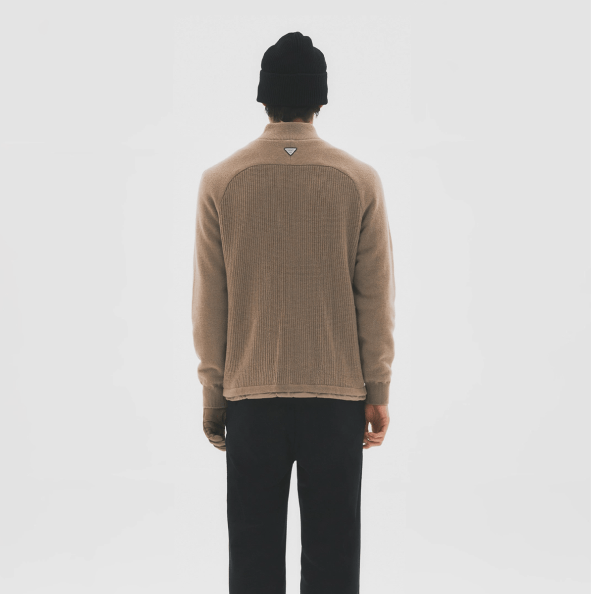 Master Bunny Edition Men's Cardigan Jacket - Beige - Erthe Golf