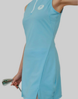 Falcosia Lightblue Sleeveless Golf Dress