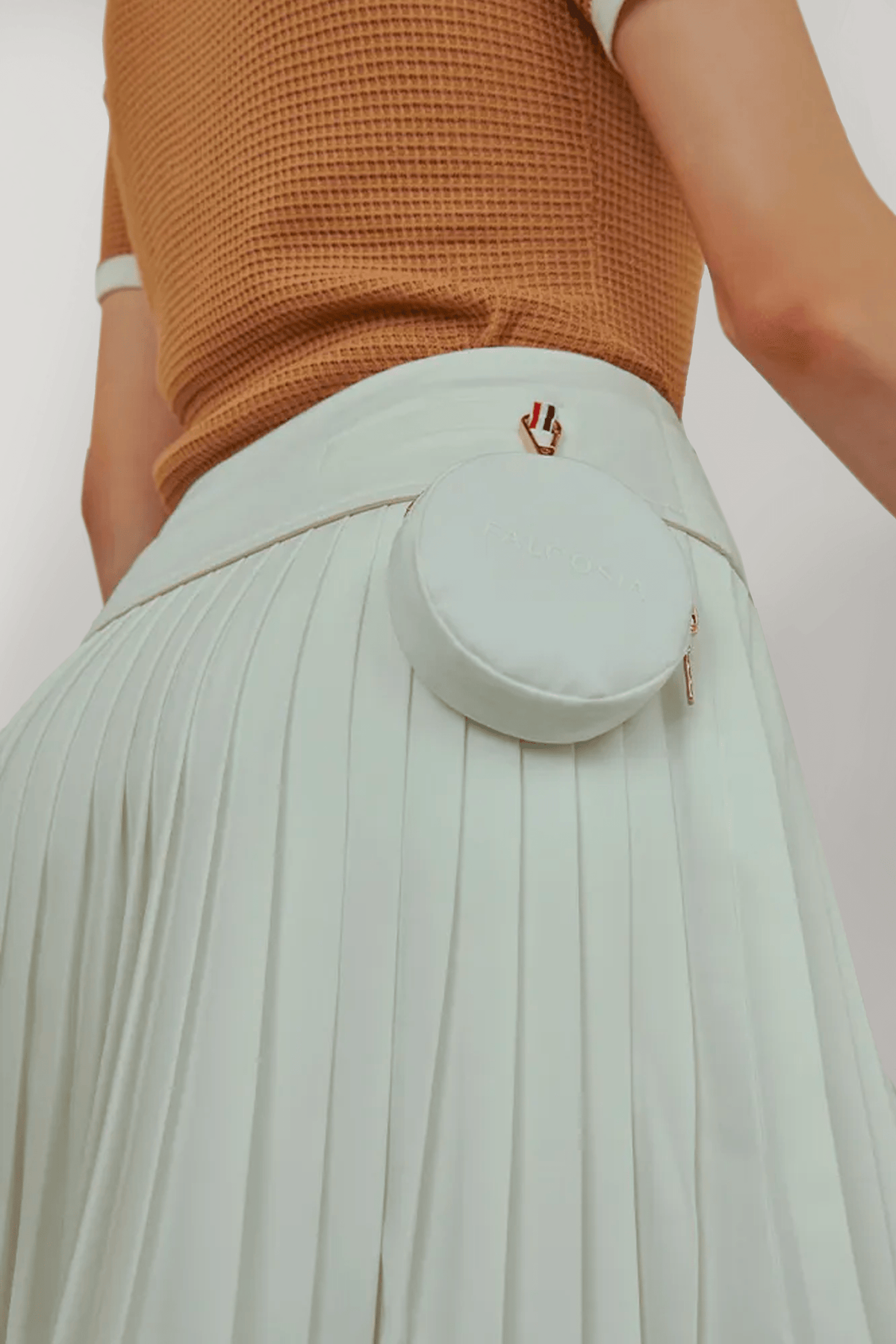 Falcosia White Pleated Skirt - Erthe Golf