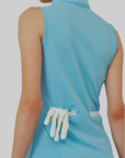 Falcosia Lightblue Sleeveless Golf Dress