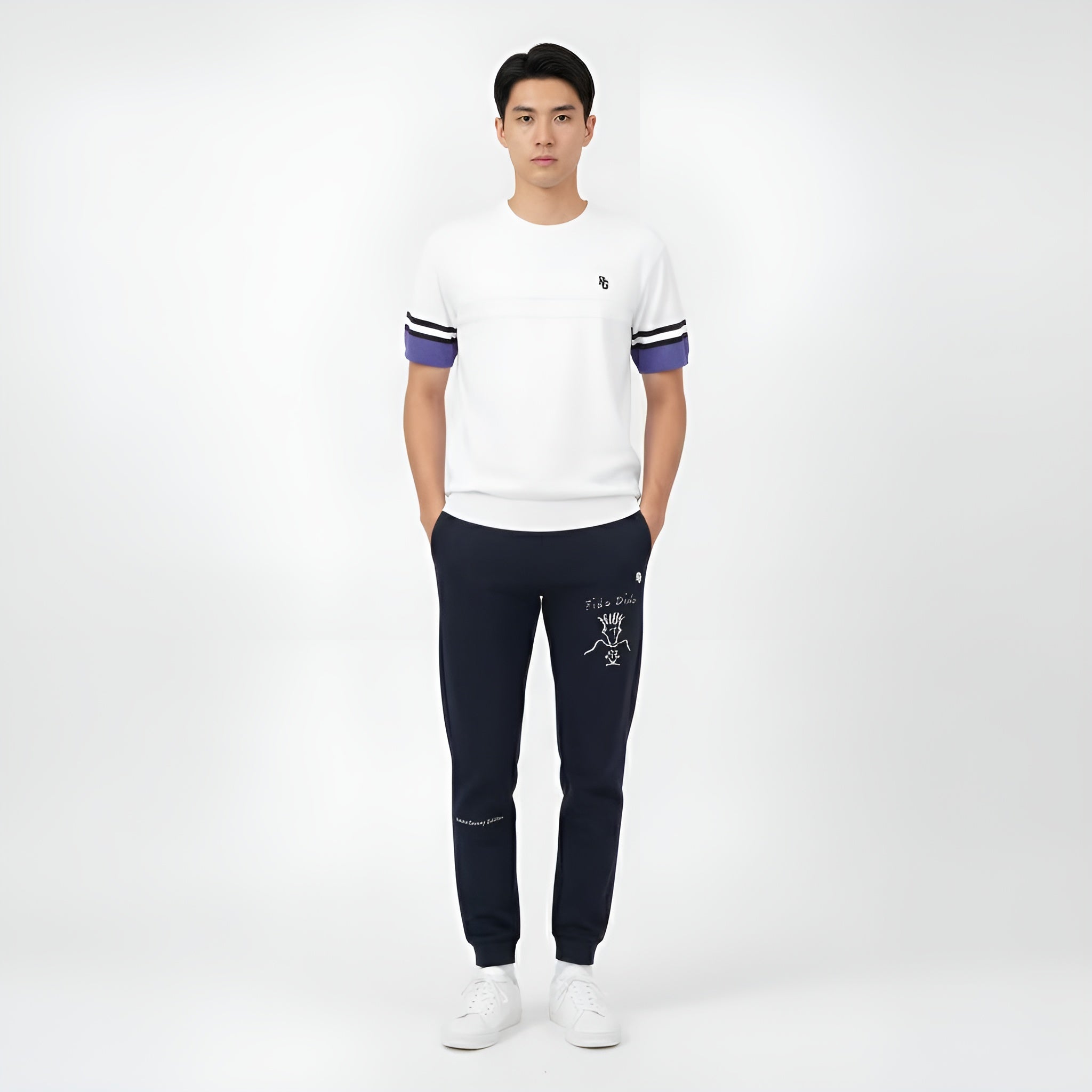 Master Bunny Edition Men's Training Pants - Black | Erthe Golf
