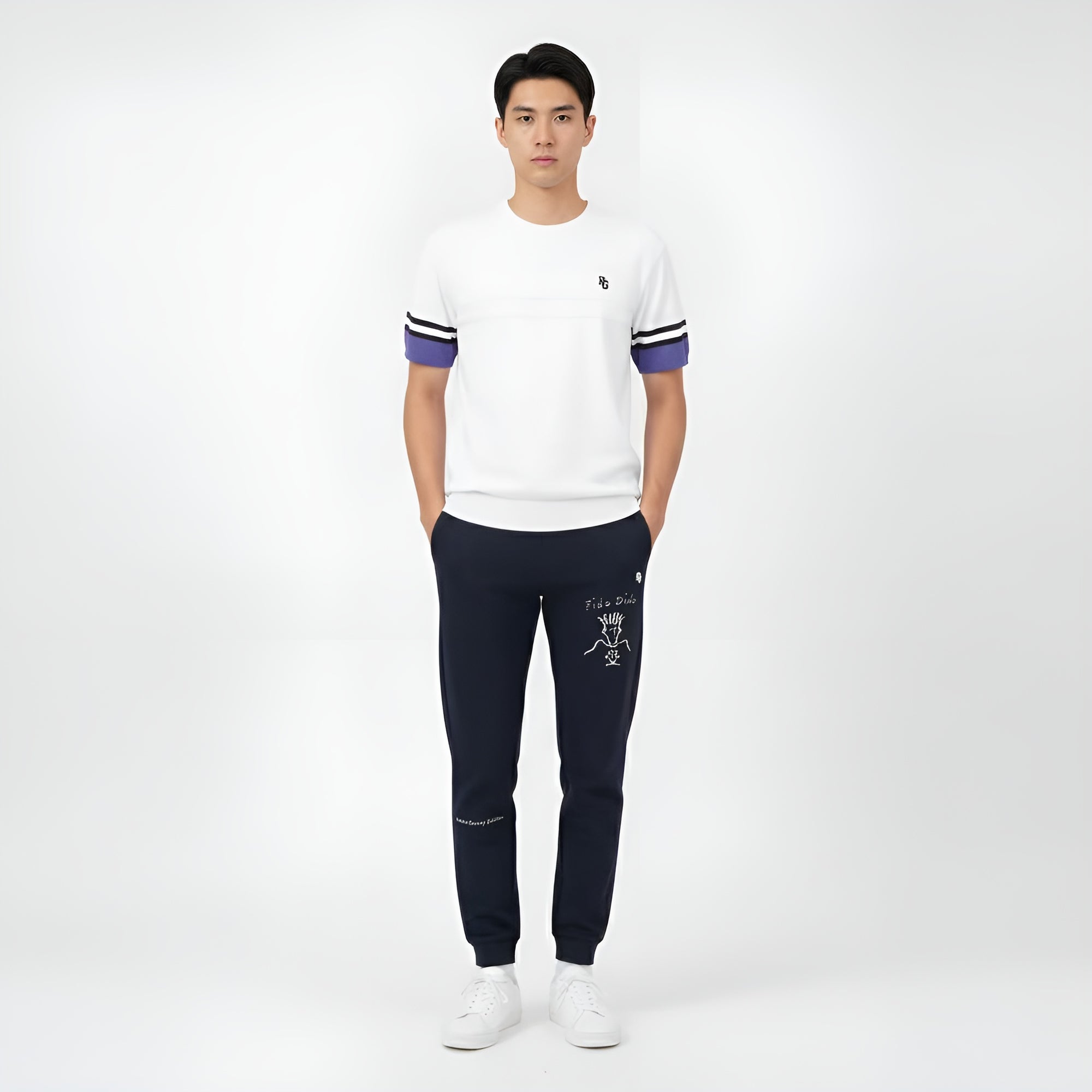 Master Bunny Edition Men's Training Pants - Black - Erthe Golf