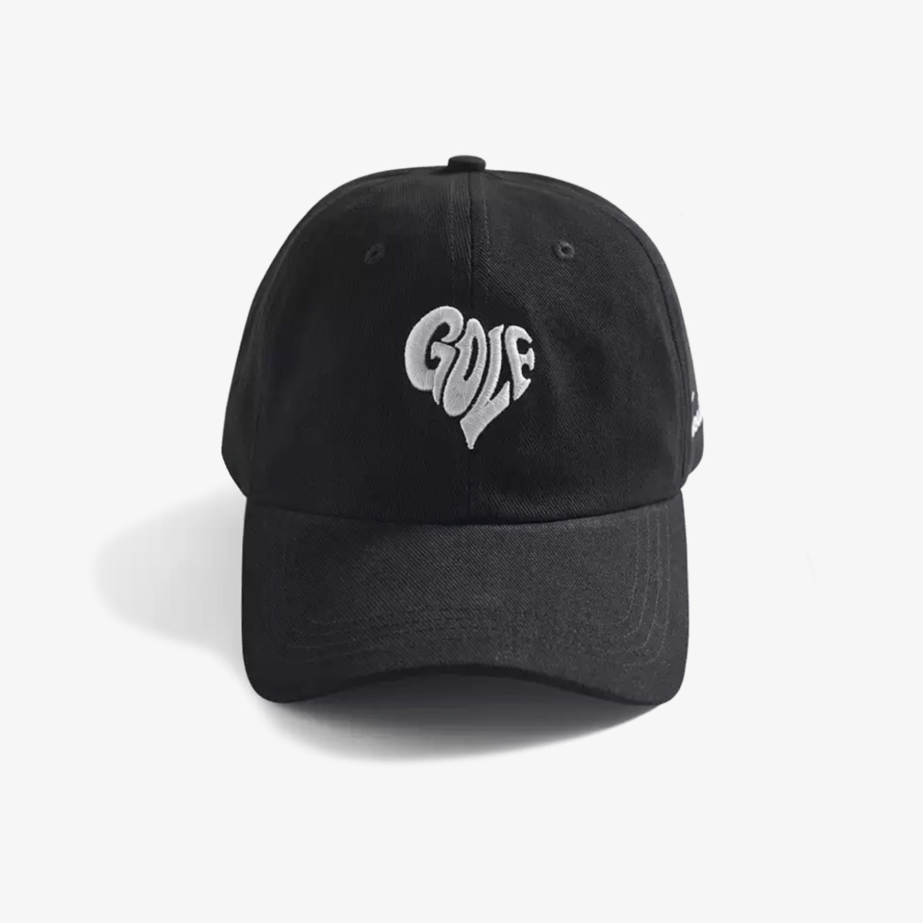 Men's Wide - Brim Golf Cap - Black - Erthe Golf