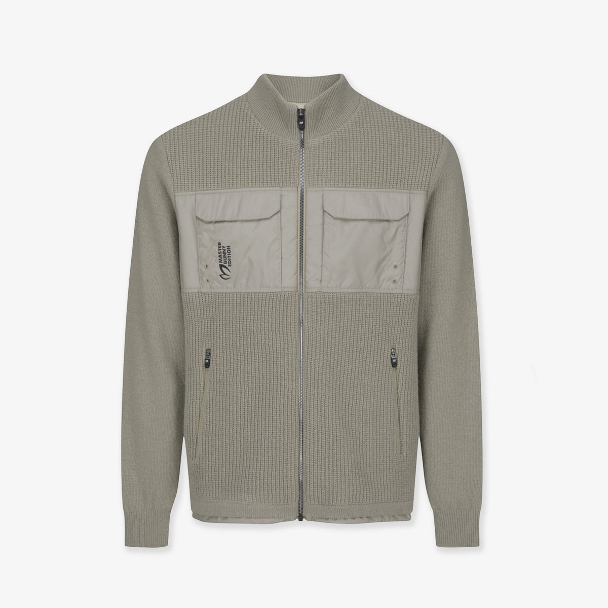 Master Bunny Edition Men's Cardigan Jacket - Beige - Erthe Golf
