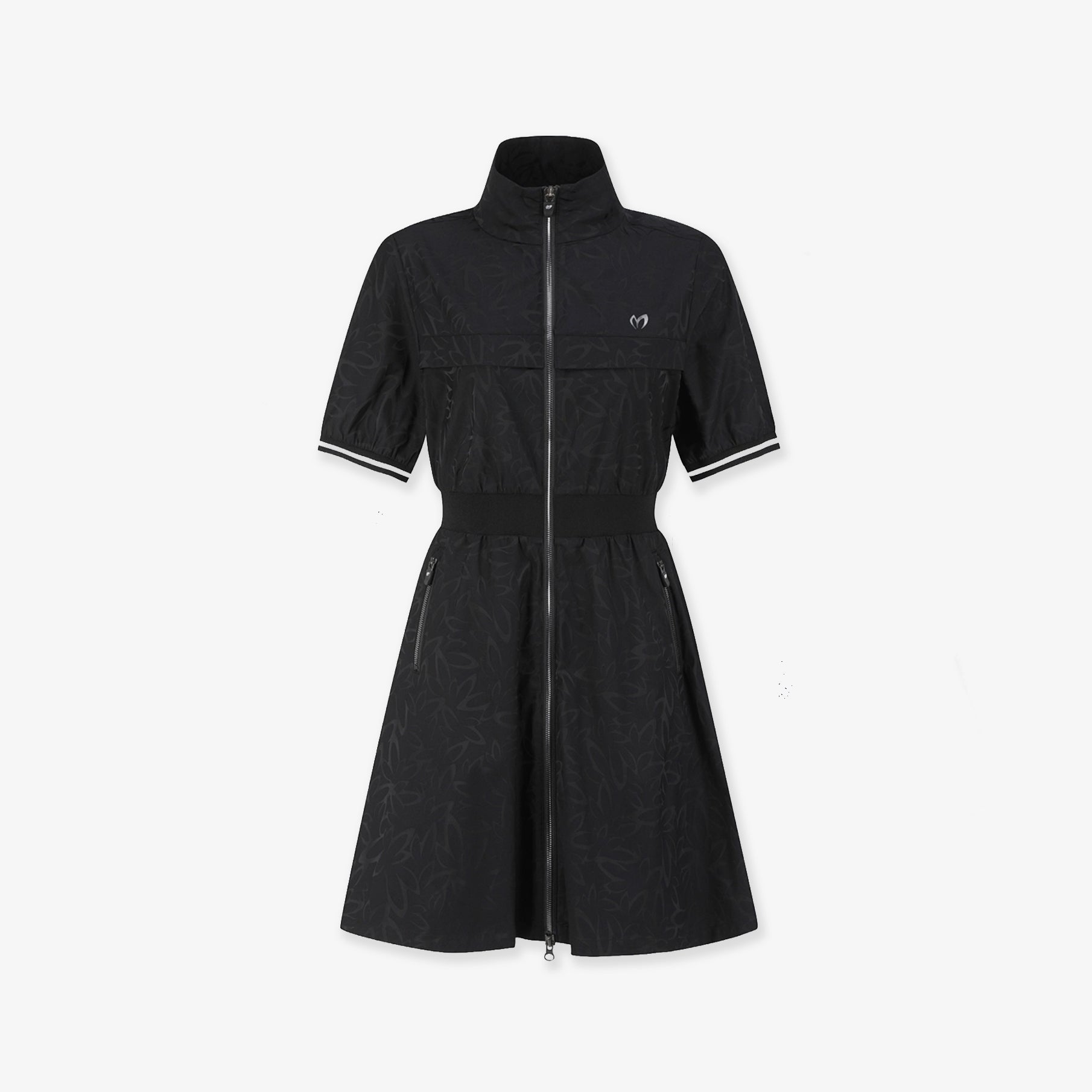 Master Bunny Edition Women's Zip Dress - Black - Erthe Golf
