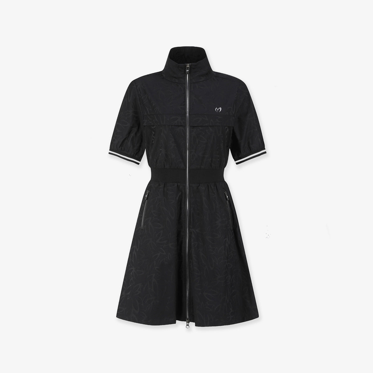 Master Bunny Edition Women's Zip Dress - Black - Erthe Golf