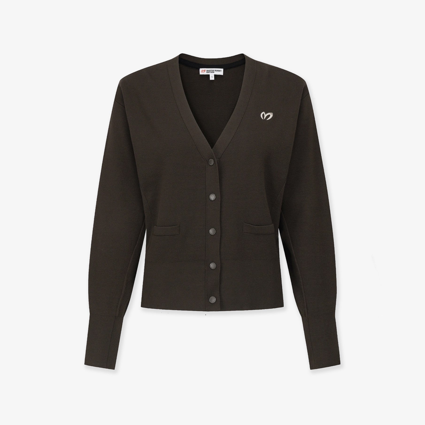 Master Bunny Edition Women's Cardigan - Brown - Erthe Golf
