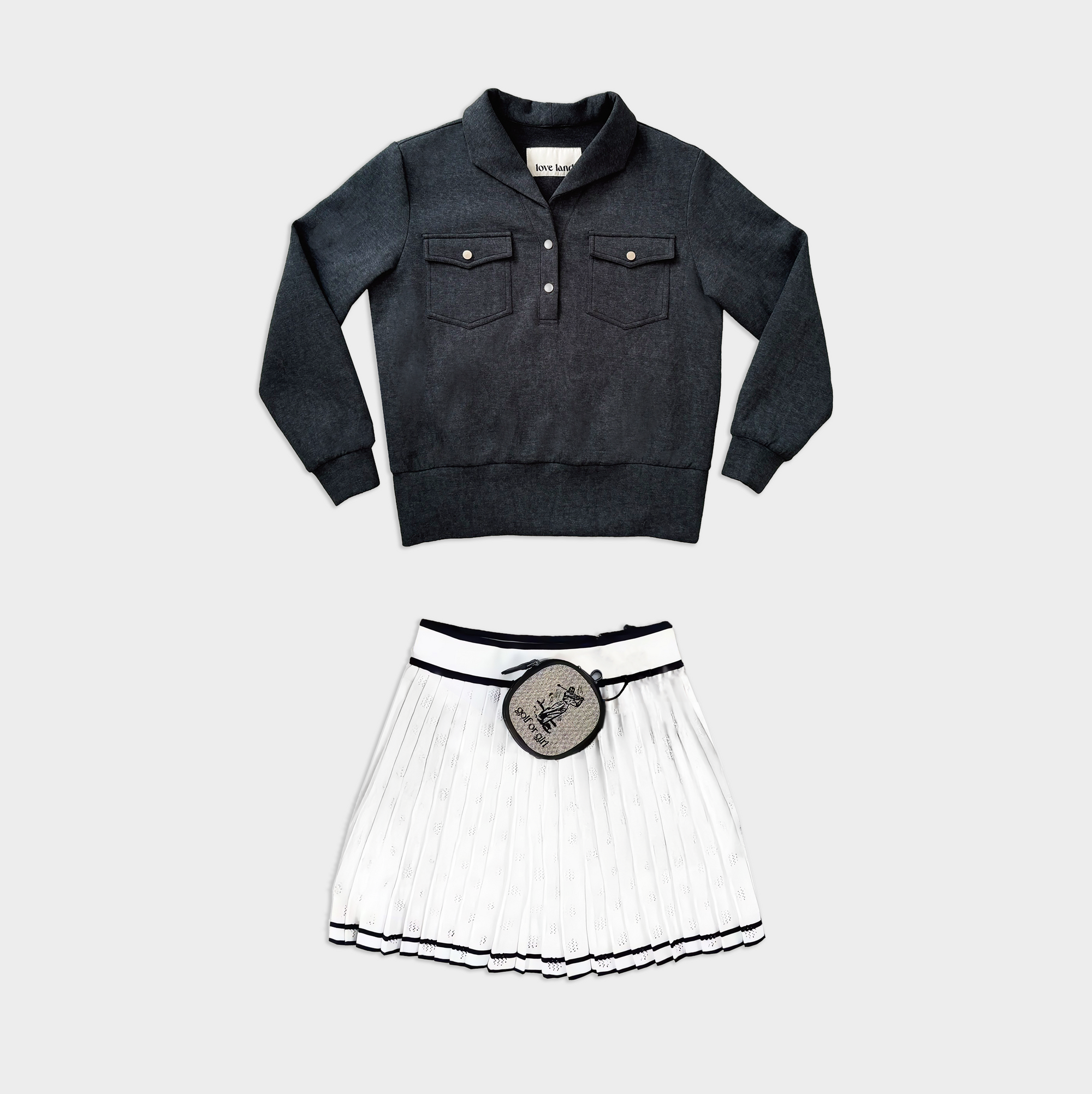 Loveland Sweatshirt and Skirt Set