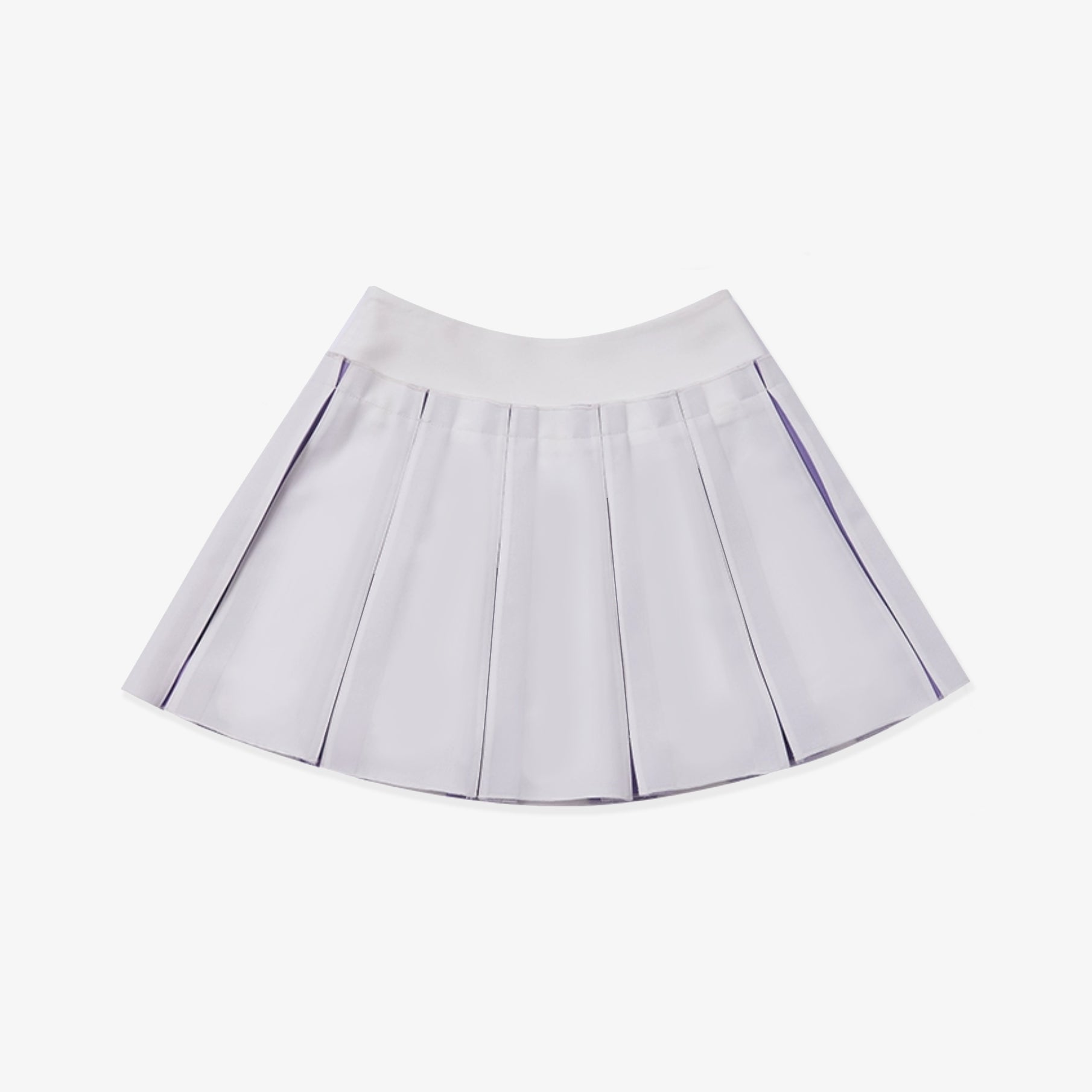 Women's Pleated Golf Skirt - Purple - Erthe Golf