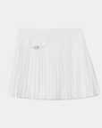 Women's Pleated Skirt - White - Erthe Golf