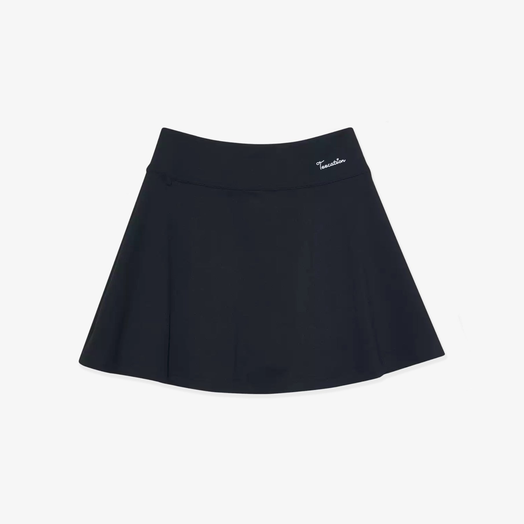 Women's High - Waist Skort - Black - Erthe Golf